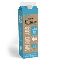 משקה סויה טבעי תנובה 1 ליטר