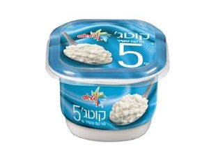 קוטג' שטראוס 5% 250 גרם