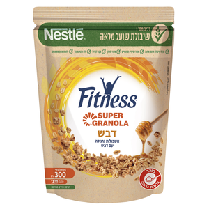 גרנולה פיטנס דבש 300 גרם