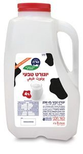 יוגורט טבעי בכד 4% 3 ליטר