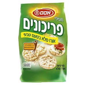 חטיפי פריכונים טבעי 80 גרם