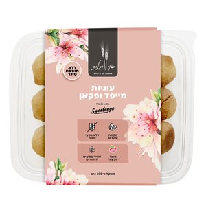 עוגיות סוויטנגו מייפל פקאן ללא גלוטן וללא סוכר 230 גרם