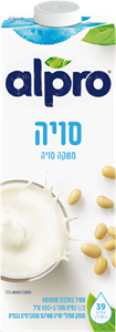 אלפרו משקה סויה 1 ליטר
