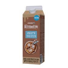 משקה שיבולת שועל בטעם אייס קפה 1 ליטר